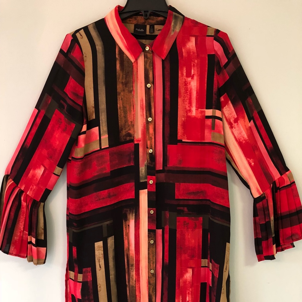 Rafaella Semi-sheer Duster, 8 EXCELLENT